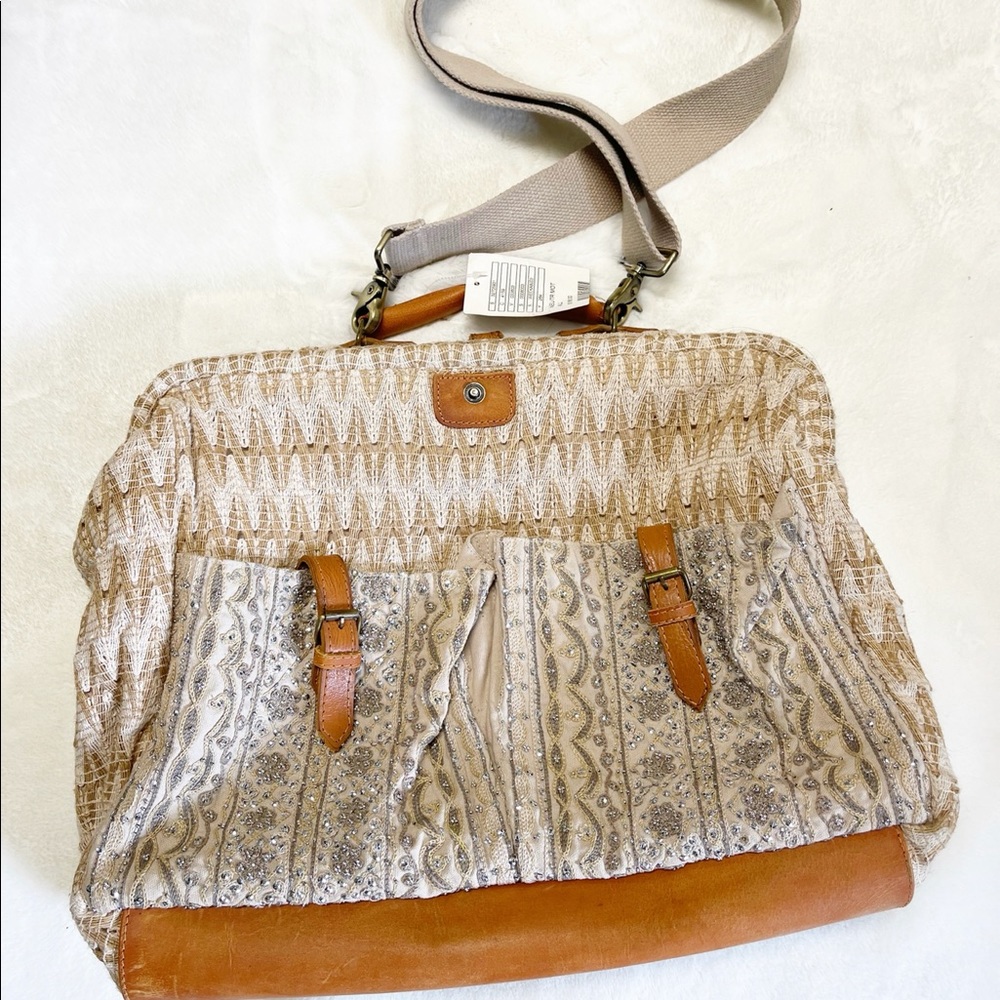 NWT Jasper & Jeera Weekender Tote - Anthropologie